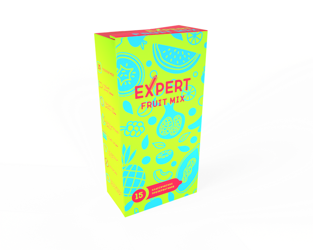 Презервативы Expert Fruit Mix 15 шт 9434ex