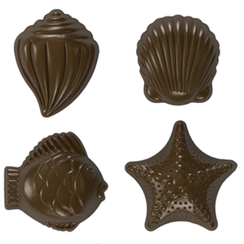 238 | Форма для шоколадных конфет "Океан" (275*135мм)