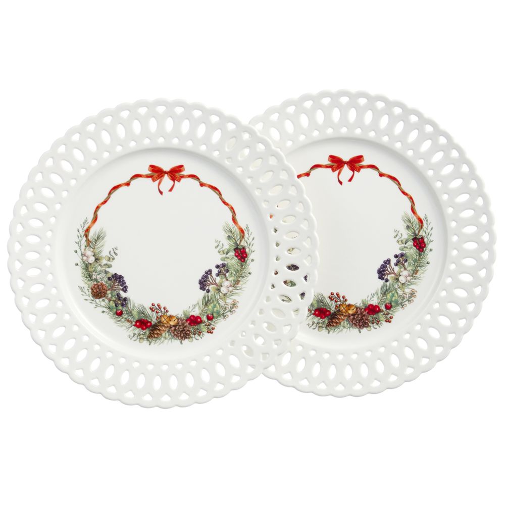 НАБОР ТАРЕЛОК ОБЕДЕННЫХ LEFARD "CELEBRATION" 2 ШТ. 26,5 СМ (КОР=12НАБ.)