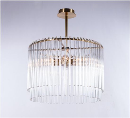 2130P/6 PT BRS (1) Люстра NW