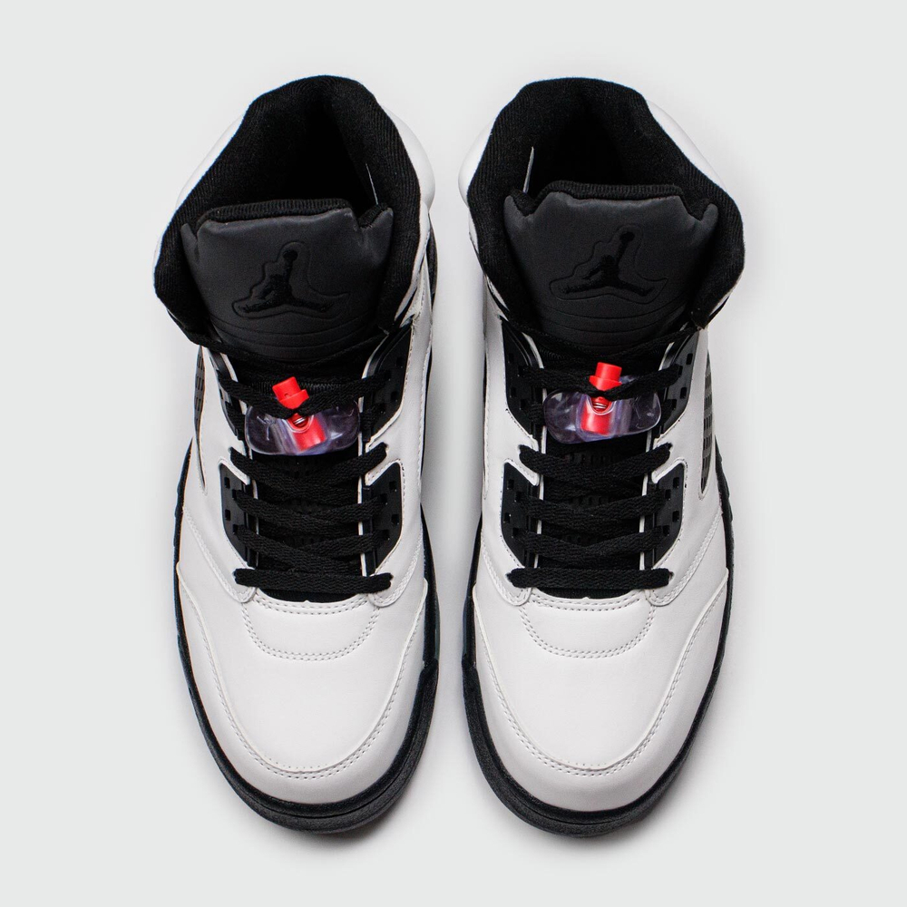 Кроссовки Air Jordan 5 White Black x PARIS