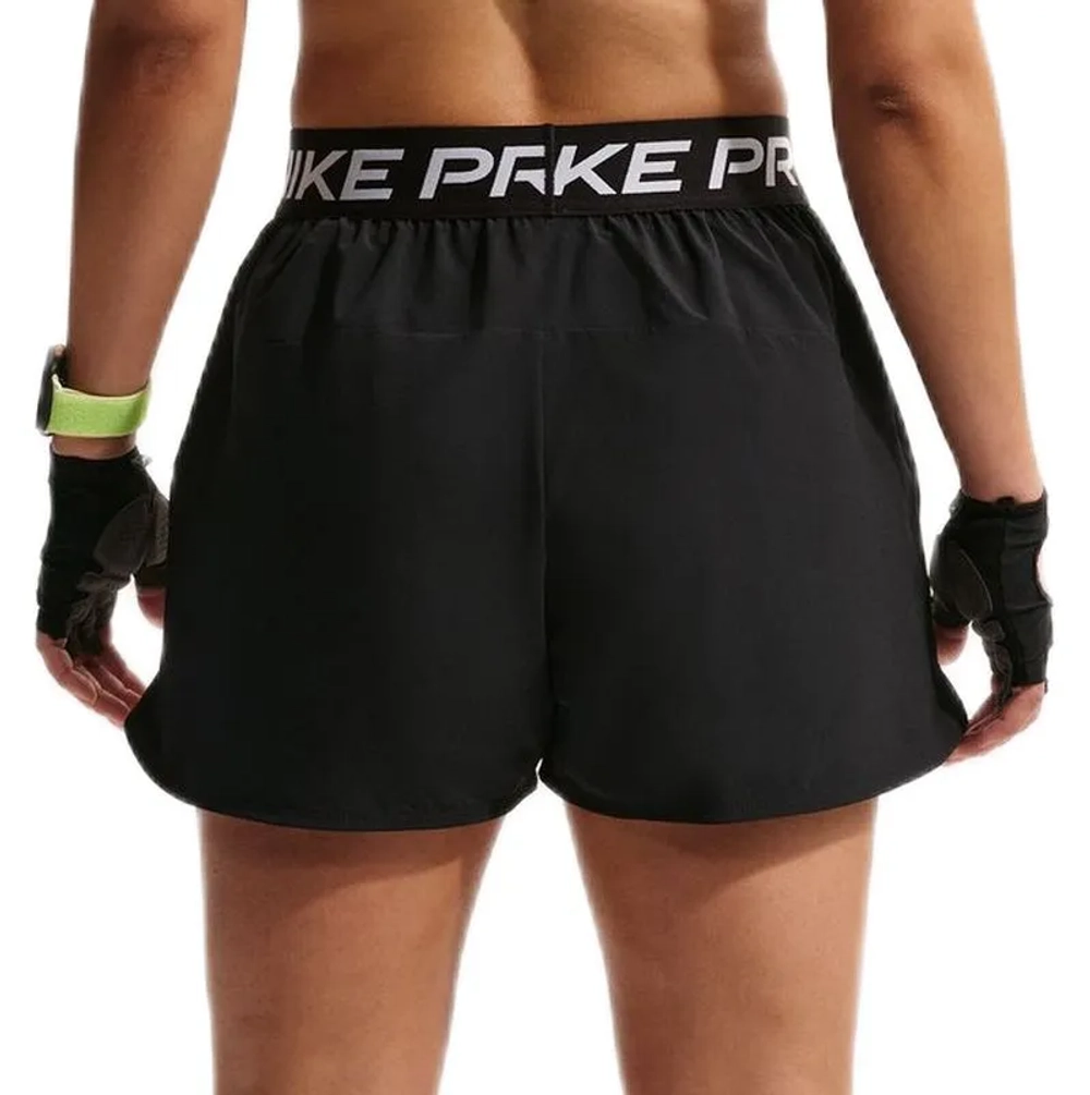 Женские теннисные шорты Nike Pro 2in1 - black/white