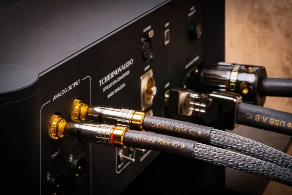 Tchernov Cable Ultimate Slim IC 2RCA-2RCA 1 m
