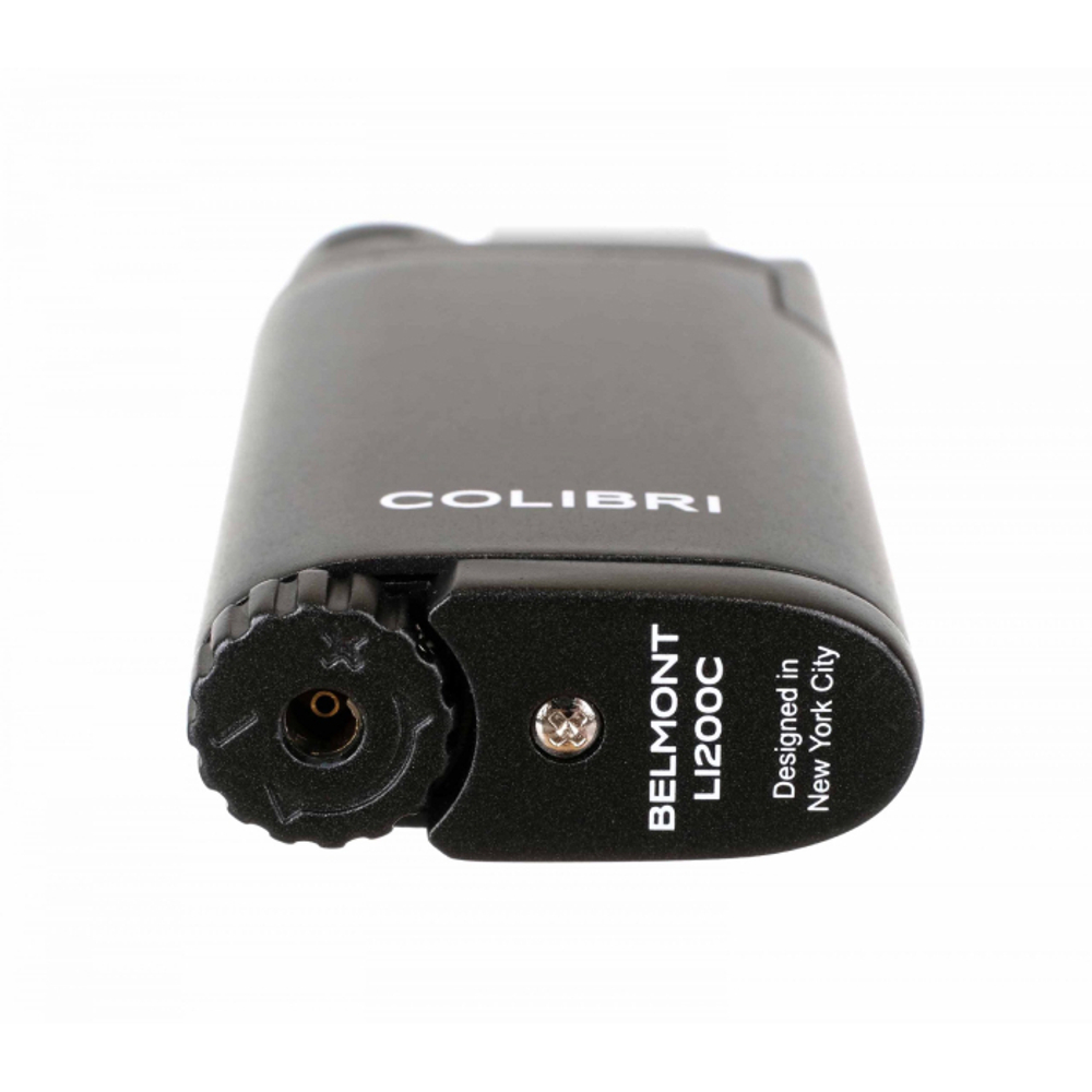 Зажигалка сигарная Colibri Belmont черная LI200C10