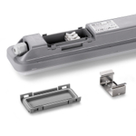 Светильник LED ДСП 36Вт 6500К 3600Лм IP65 1170x70x56 прозрач. WOLTA LWP36C-02