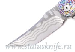 Нож Осаренко Дмитрий DOCK Prototype San Mai Timascusфотография - 2