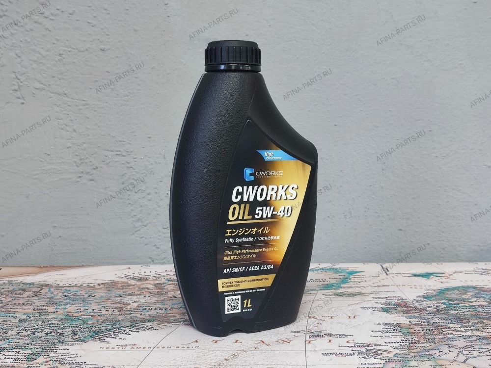 Масло моторное CWORKS OIL 5W40 (Европа)