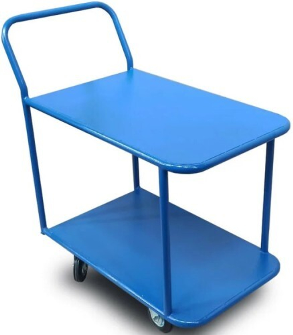 Тележка платформенная СТЕЛЛА-ТЕХНИК КП-2 2-х ярусная КП-2-М-5-8-125-К