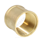 Муфта латунь Ду 20 (3/4") ВР/ВР VALFEX VF.170.L.034
