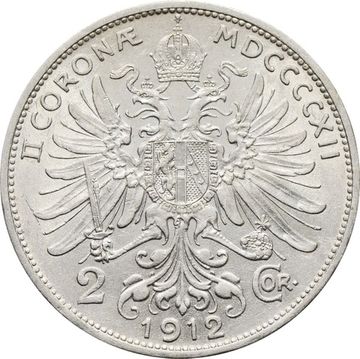 2 кроны 1912 Австрия