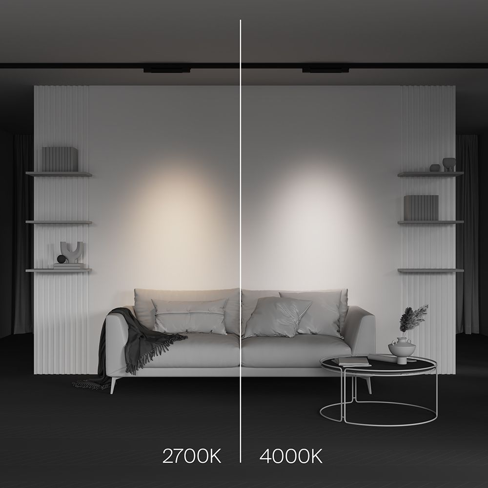 Трековый трехфазный светодиодный светильник Maytoni Trinity Points TR195-3-10W4K-M-B