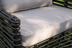 "Ницца" лаунж-зона из искусственного ротанга, цвет бронзовый