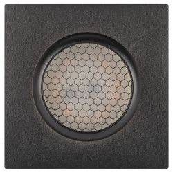 Встраиваемый светильник алюминиевый ЭРА KL110 BK MR16 GU5.3 черный матовый