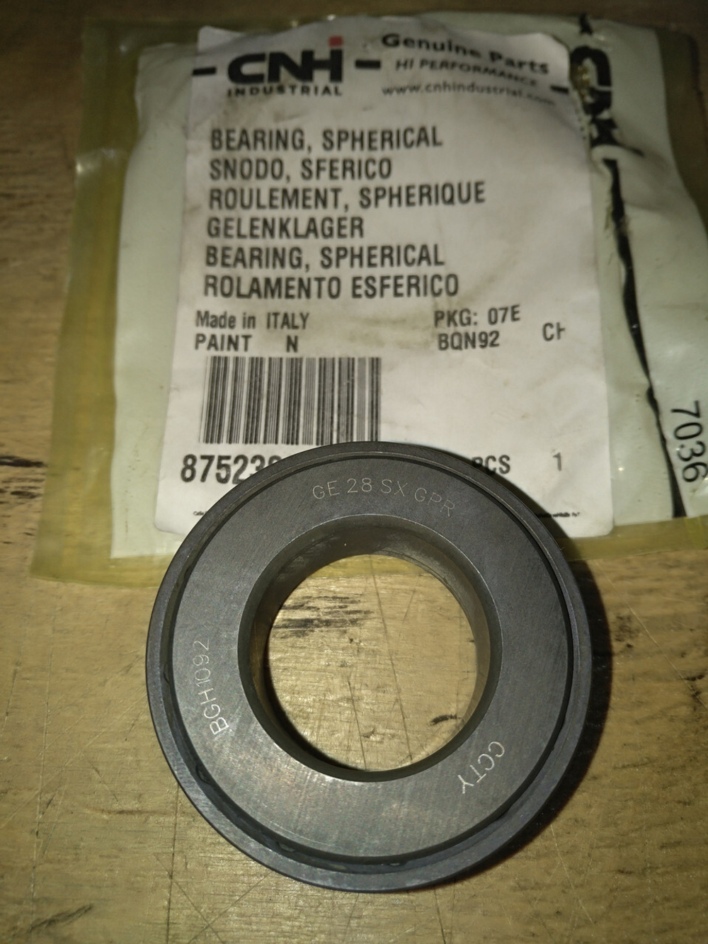 Подшипник сферический 87523063