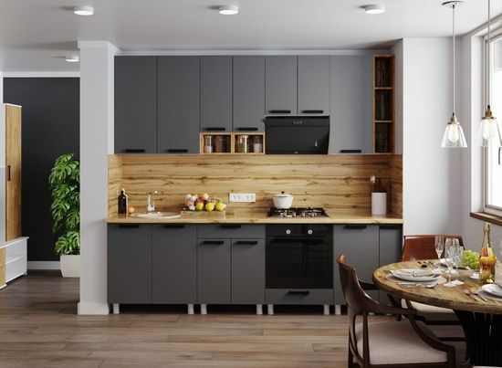 вариант компоновки модульная кухня ОСЛО