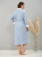 Халат Хмн-041/голубой