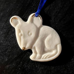 фарфоровая игрушка Мышонок — Leoleo handmade