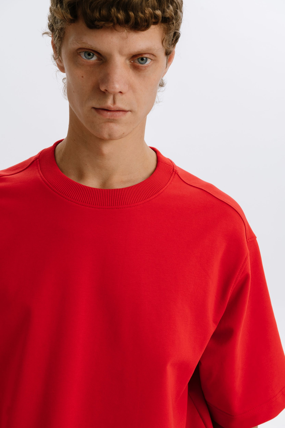 Футболка Mazzika Unisex Oversize OneSize, цвет красный