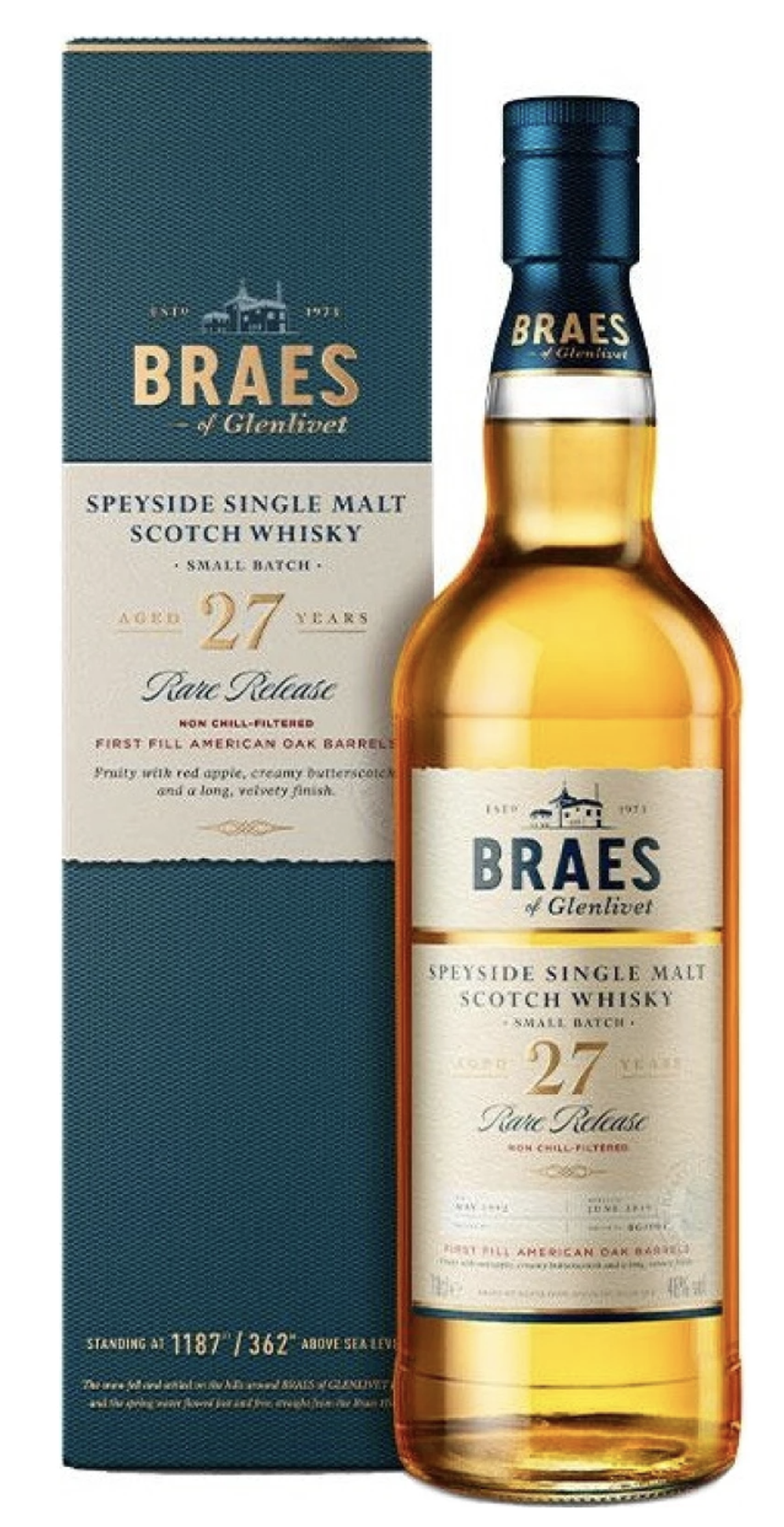 Виски Braes of Glenlivet 27 Years Old, 0.7 л