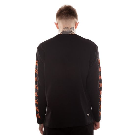 Лонгслив ЮНОСТЬ Танцы на костях Лого Чёрный