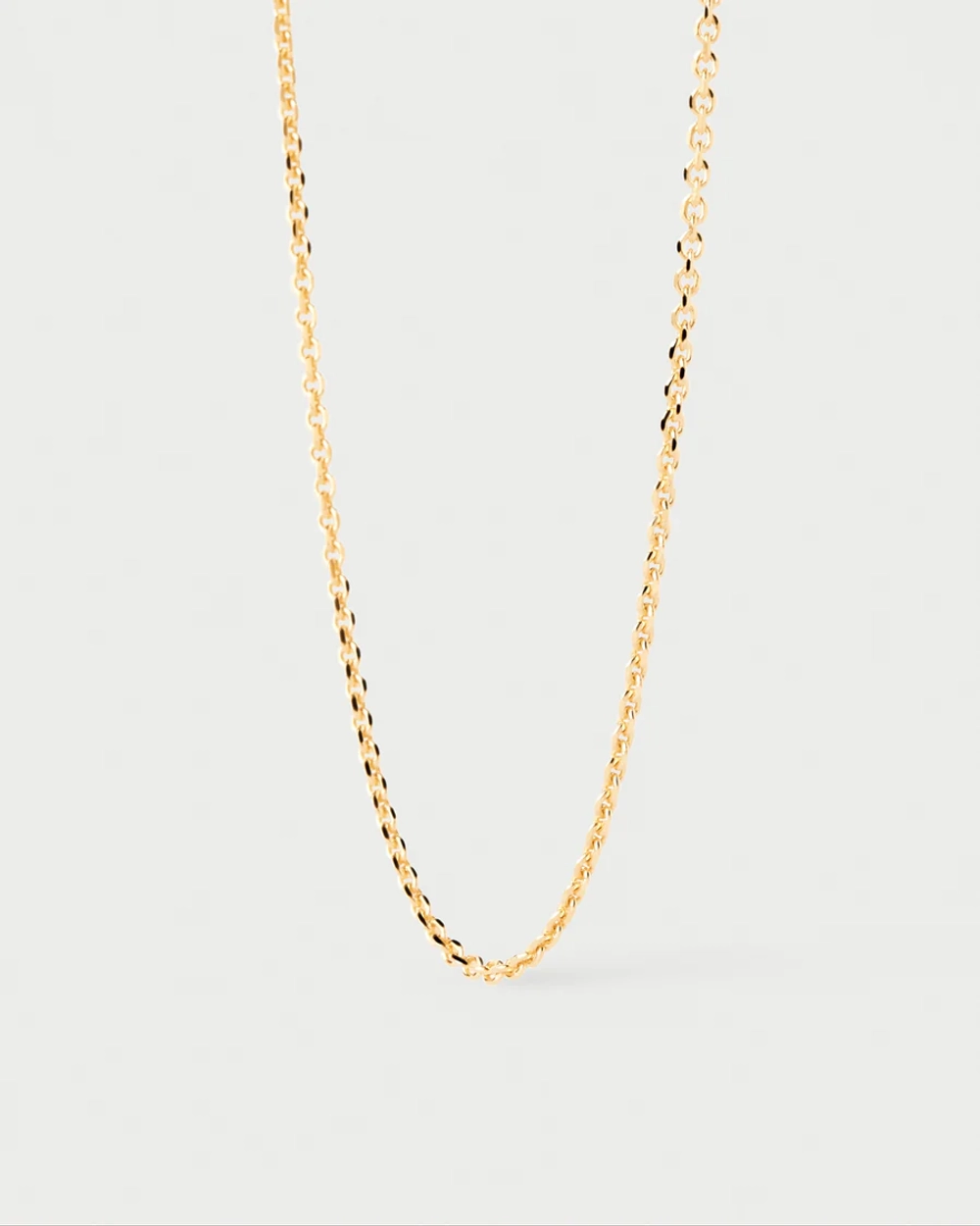 Колье Essential Chain серебро 925 пробы покрытое золотом