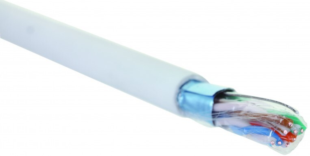 Кабель витая пара F/UTP 5e кат. 4 пары Eurolan 19C-F5-12WT-B305