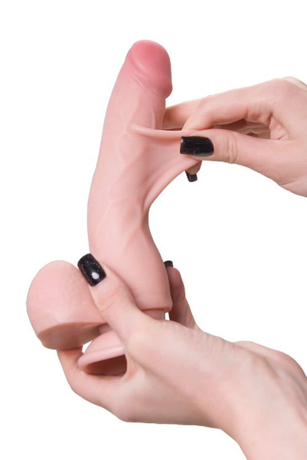 Реалистичный фаллоимитатор My Babe Pretty телесный 20 см