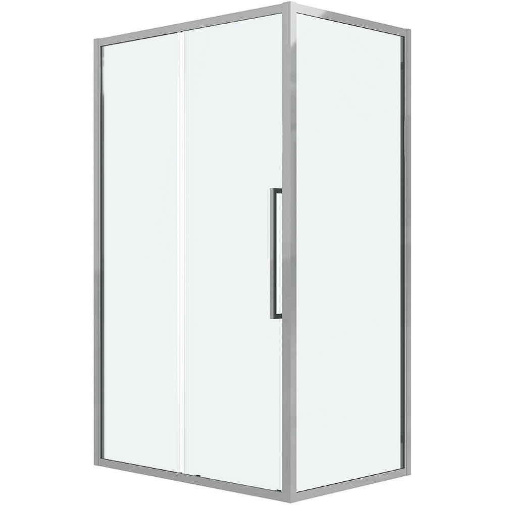 Душевой уголок Grossman Cosmo 100х80 120.K33.02.1080.10.00 профиль Хром стекло прозрачное