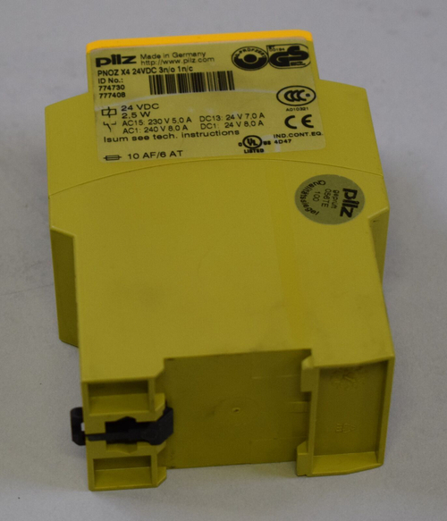 PILZ PNOZ X4 24VDC 3N/O 1N/C
