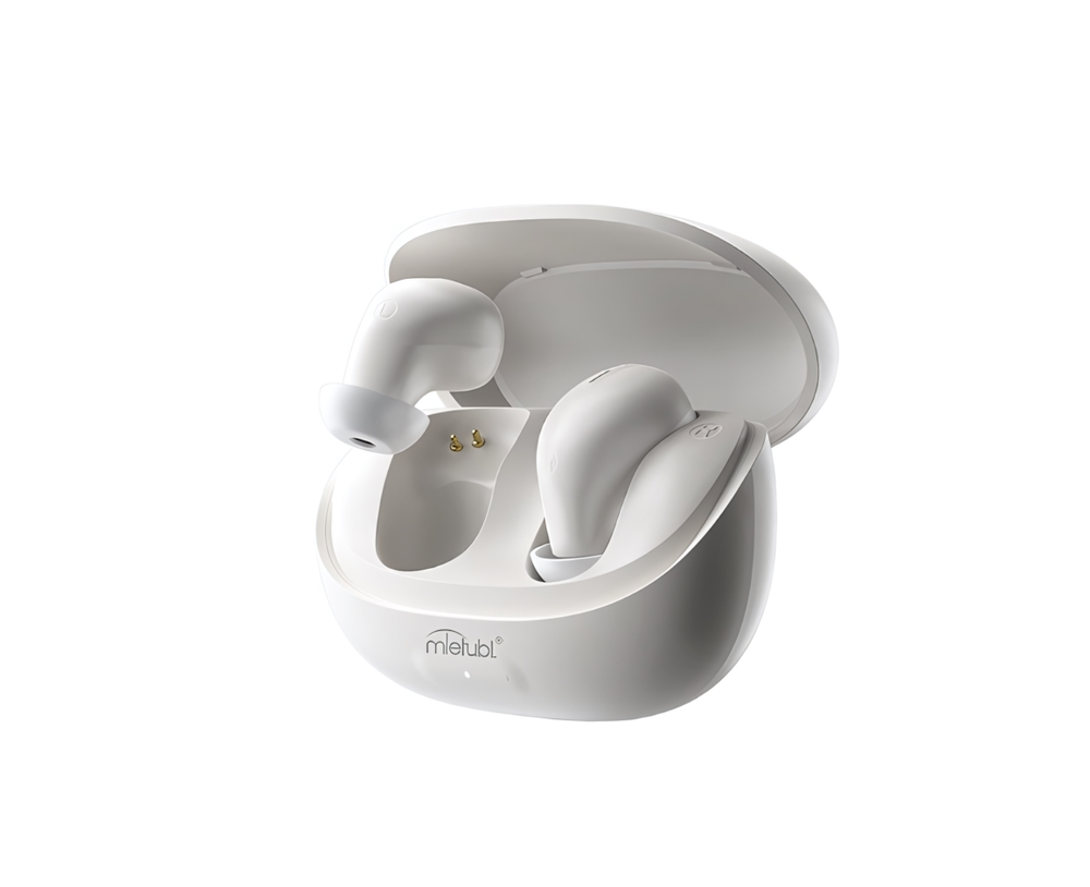 Bluetooth - гарнитура Mietubl MTB-BL12, TWS вакуумные, BT5.3, 30/300mAh White