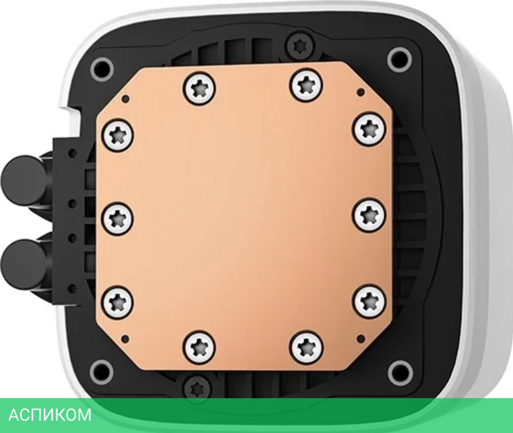 Система жидкостного охлаждения для процессора DeepCool LE240 WH V2 белый (R-LE240-WHAMMN-G-2)