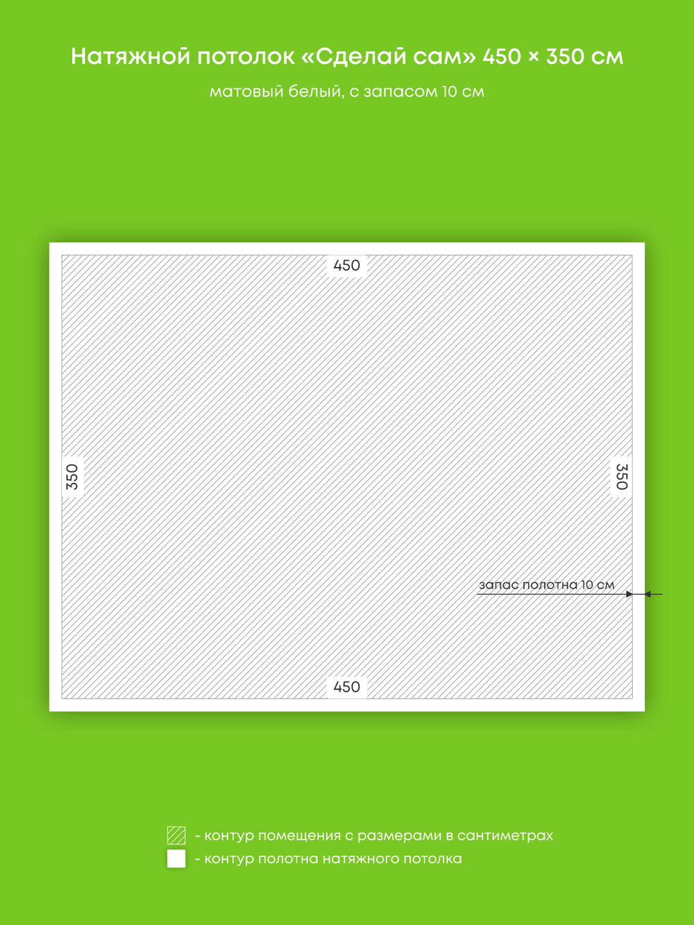 Натяжные потолки 15.8 м2, 8.8 м2