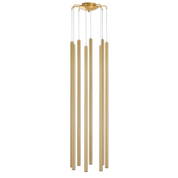 Комплект с подвесной люстрой Lightstar Tubo (574733+747443 (8шт) L8T747443