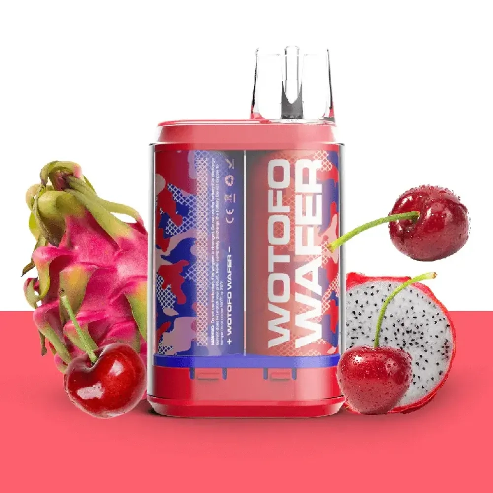 Wotofo Wafer 5000 - Cherry Dragonfruit (5% nic)