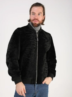 Дубленка зимняя натуральная двухсторонняя шуба бобмер