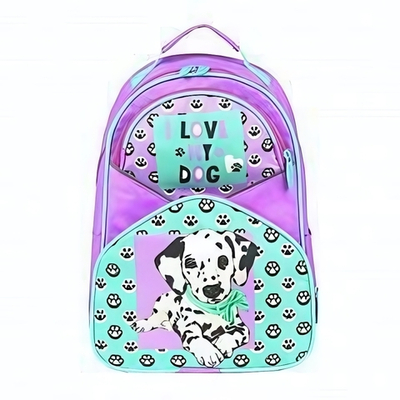 Ранец школьный Антошка ОРТ 37*26*13см, анатом. спинкой, 1 отдел, 2 кармана, 2 боковых кармана "Далм