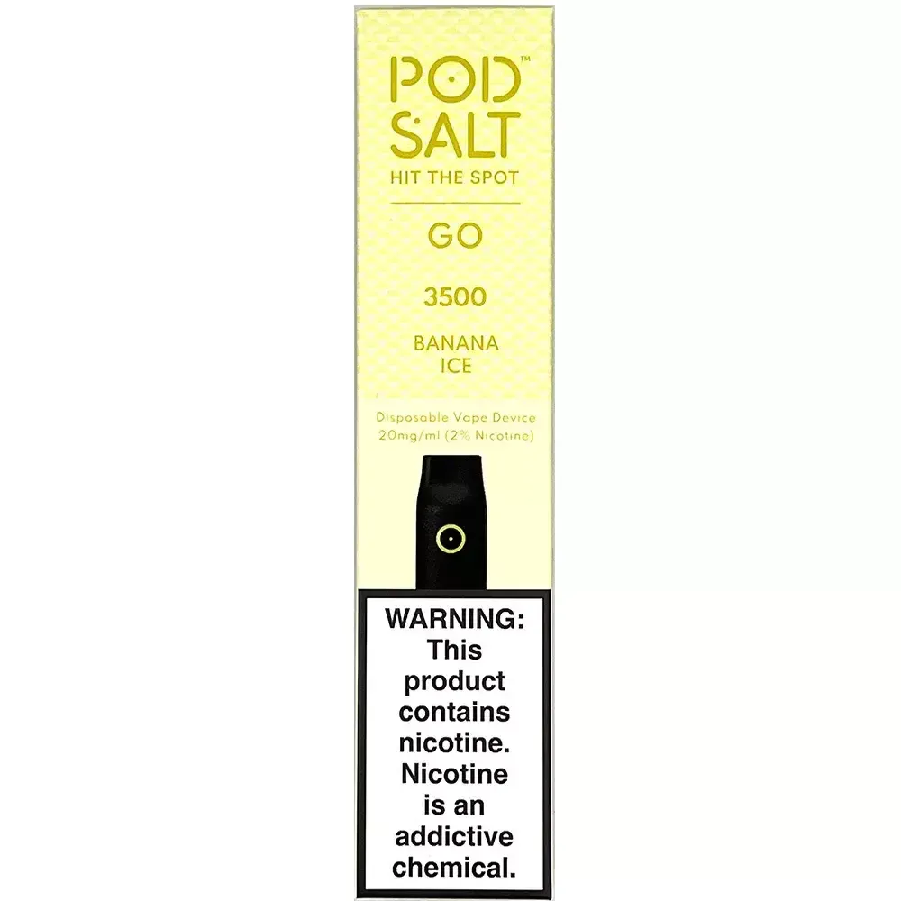 Pod Salt GO 3500 - Banana Ice (2% nic)