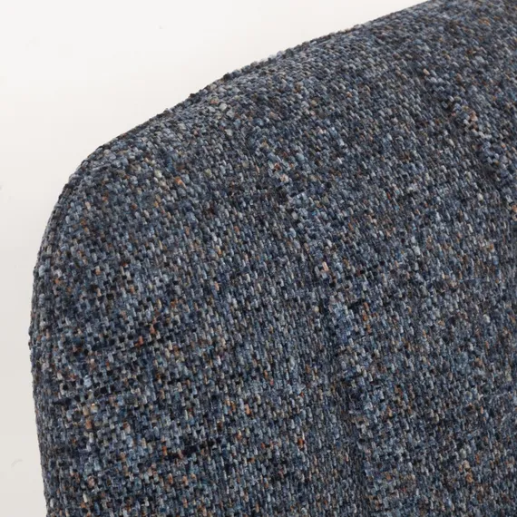 Крутящееся кресло Mateo, синее букле