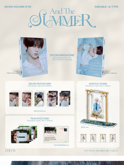 (ПРЕДЗАКАЗ) публикация DICON - AND THE SUMMER VOLUME N 35 B Type AND2BLE KIM GYUVIN Version