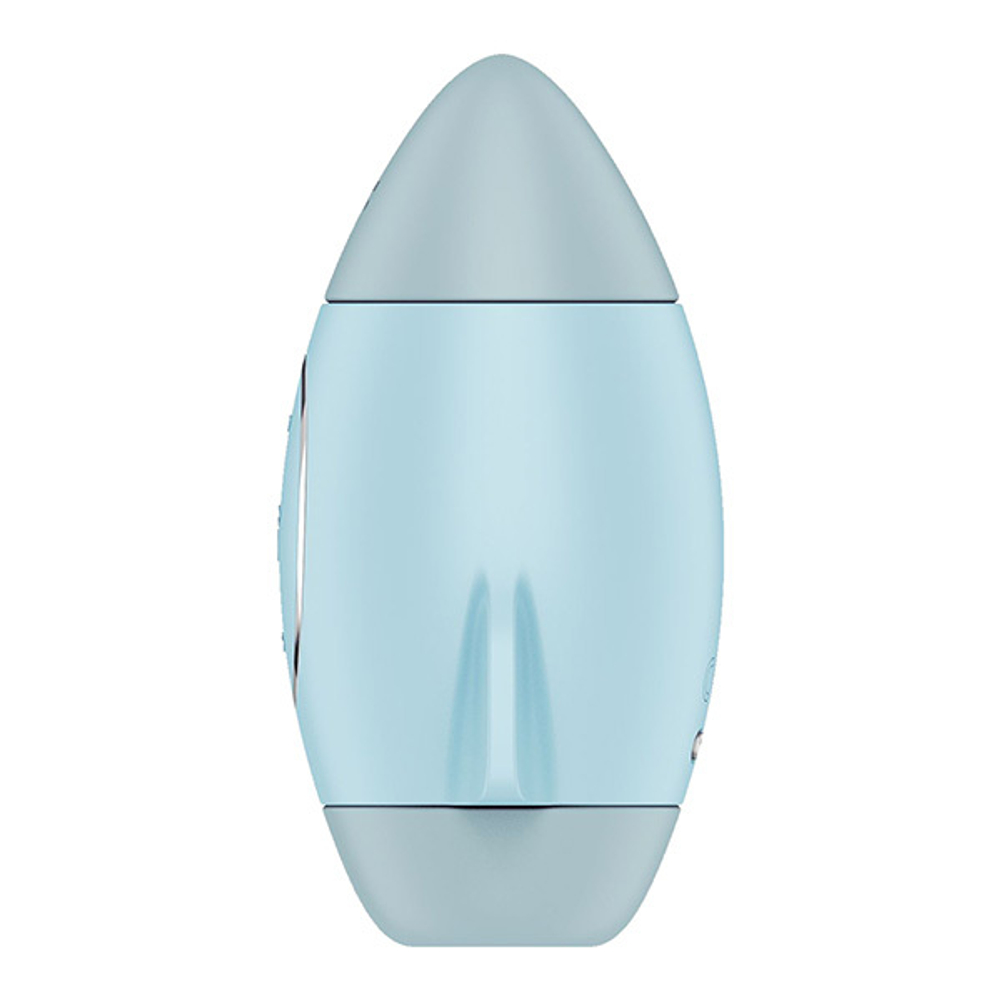 Голубой вакуумный стимулятор клитора 10см Satisfyer Mission Control 4060071