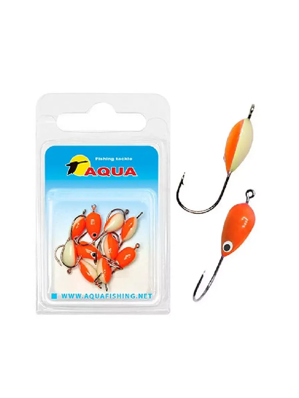 Мормышка фосфорная №06, крючок №12 (2 упакпо 10 шт) 0,08g