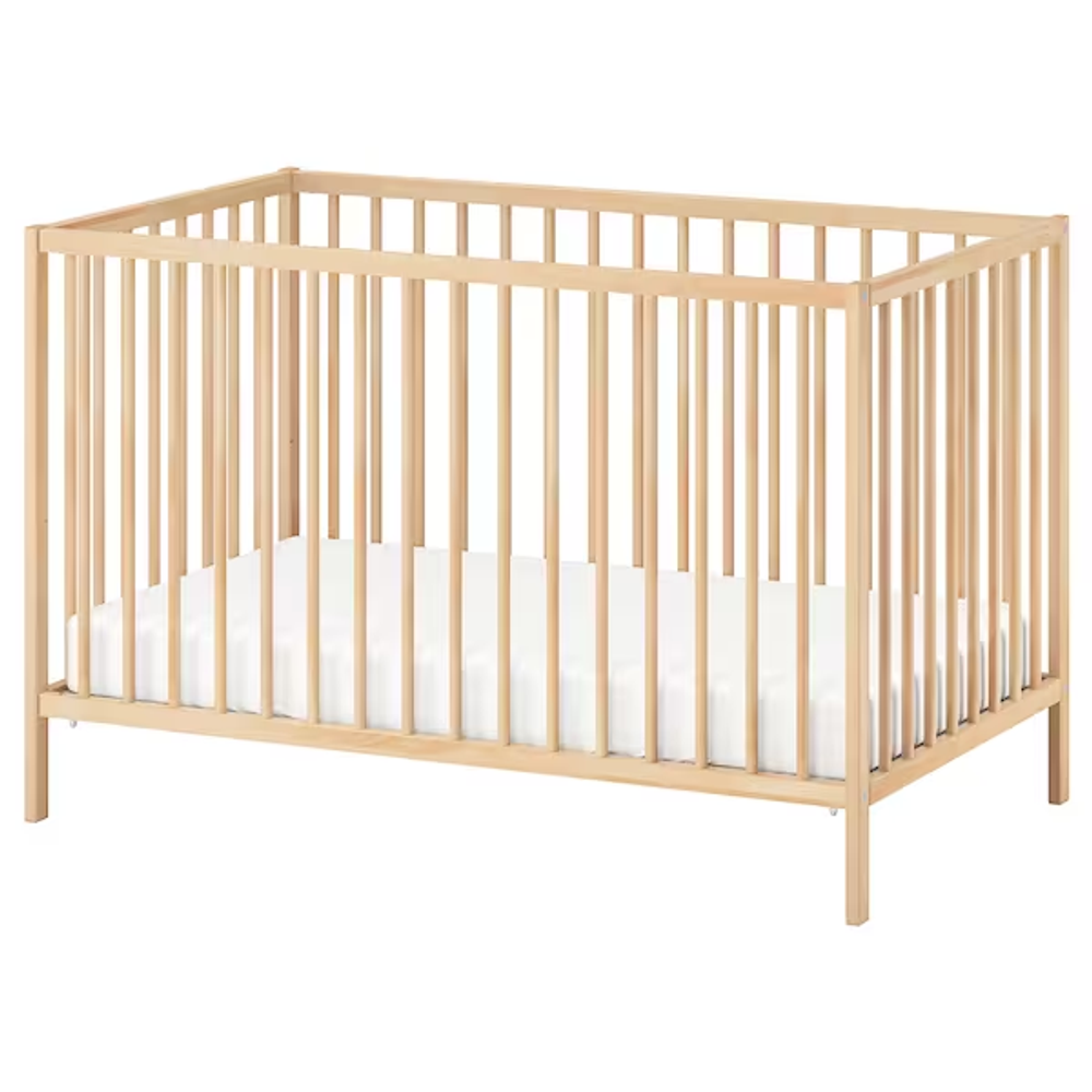 СНИГЛАР SNIGLAR Детская кровать, 60x120 см, бук