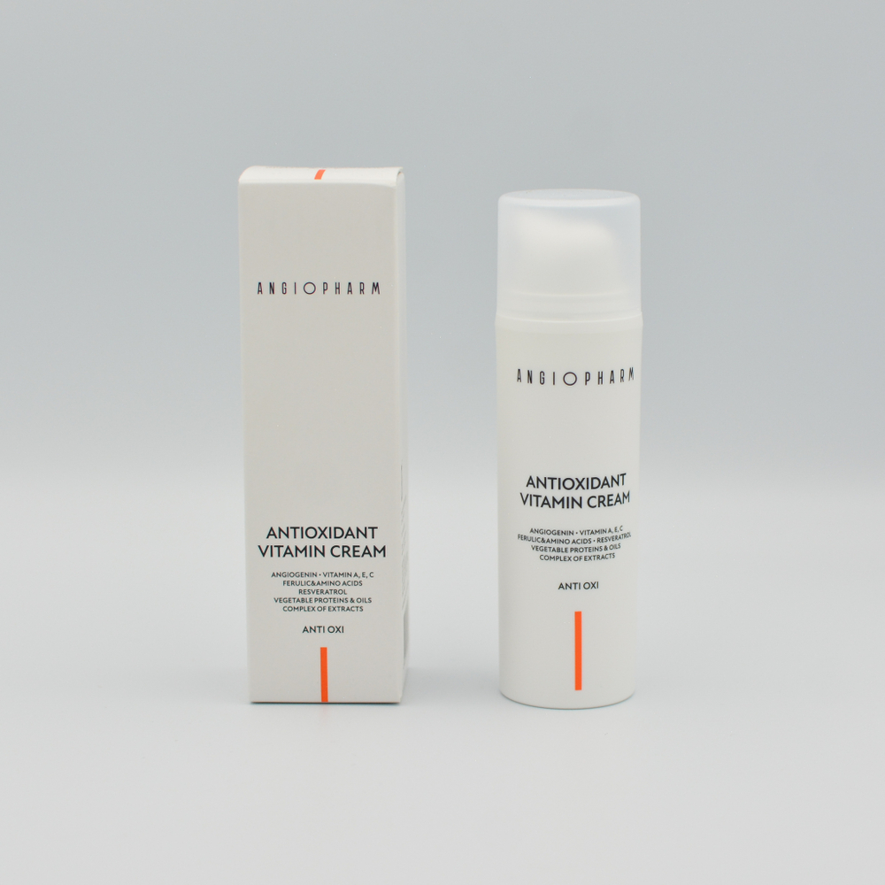 ANGIOPHARM Антиоксидантный крем с Витаминами А, Е, С