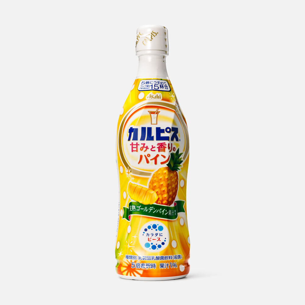 Концентрат для приготовления напитка Asahi Calpis ананасовый вкус, 470 мл