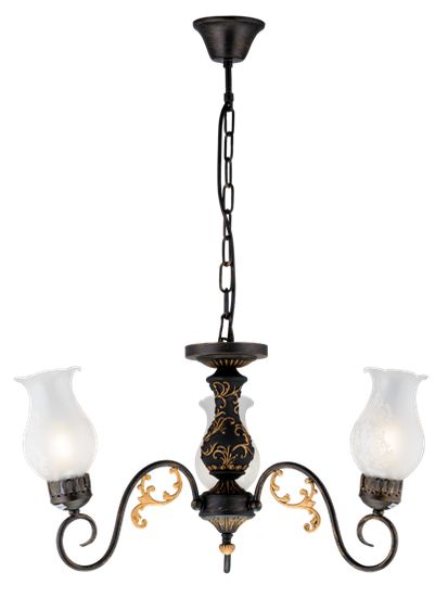 85676/3 BK+GD (1) Люстра