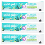 Solid Gold, Мусс для кошек с тунцом в соусе SeaMeal ™, для кошек, для всех возрастов, 4 пакетика по 14 г (0,5 унции)