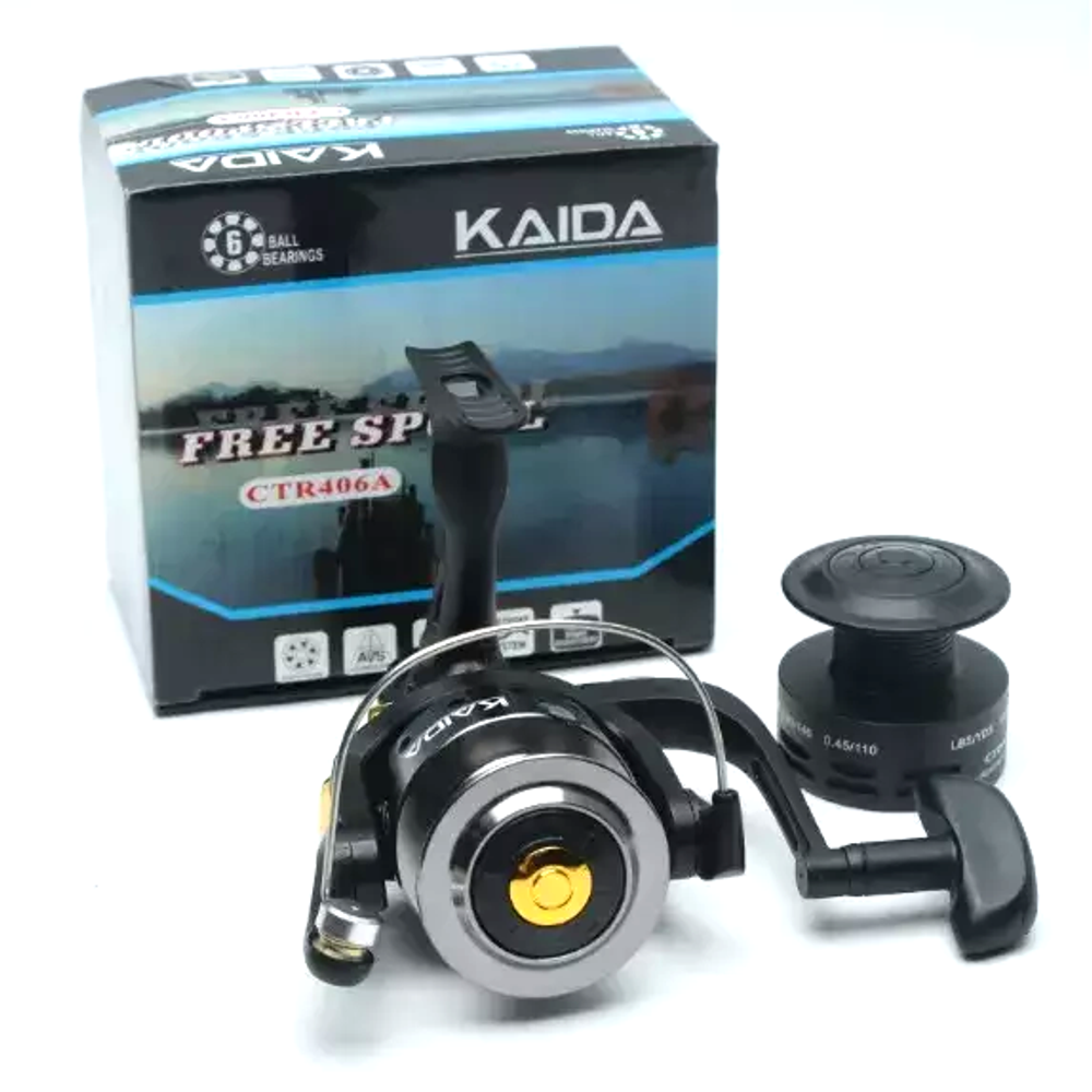 Катушка Kaida CTR 406A (6BB, с металлической шпулей)