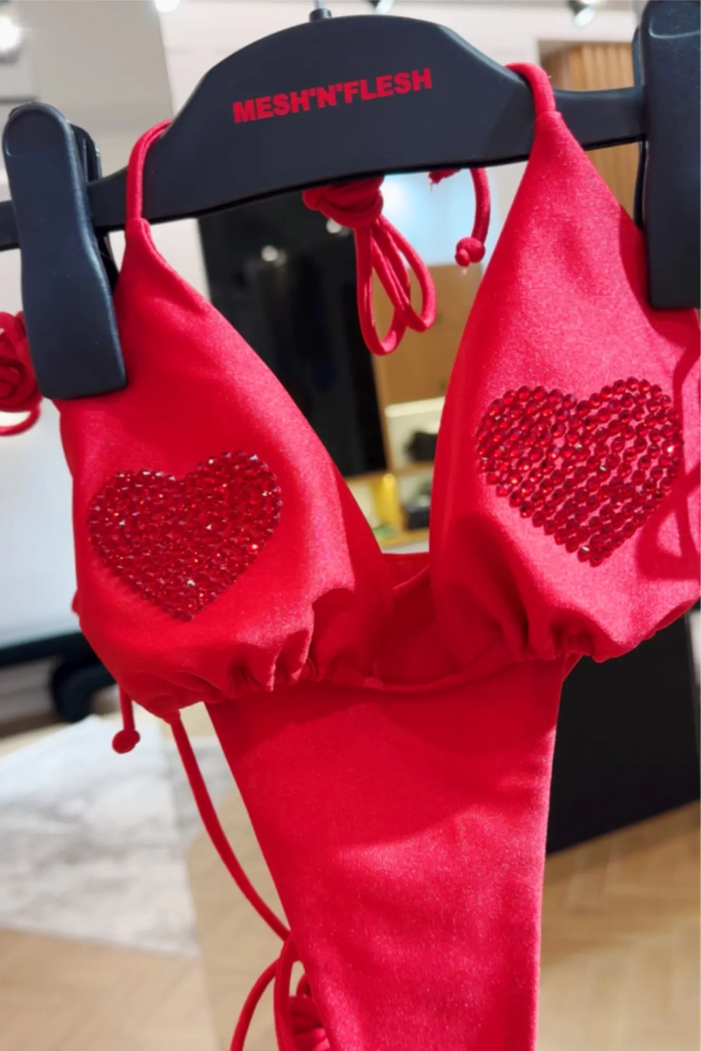 Купальник LOVE red