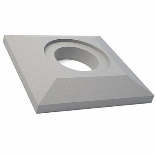 Опорная плита с люком УОП-6