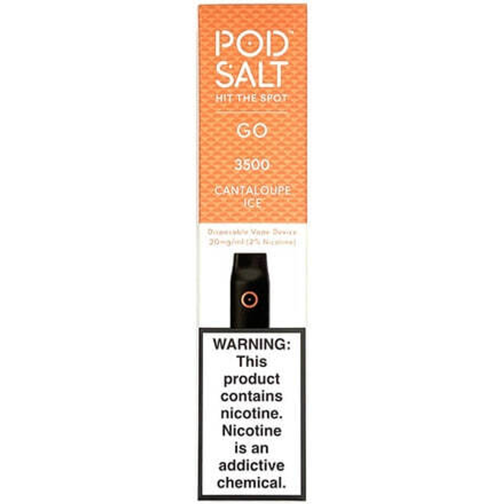 Pod Salt GO 3500 - Cantaloupe Ice (2% nic)